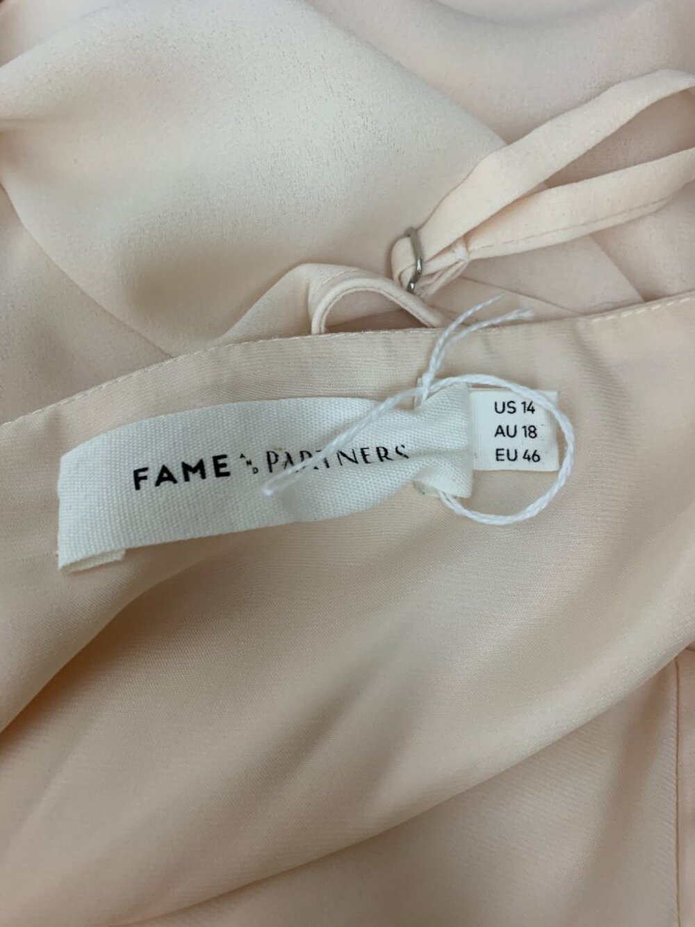 Fame & Partners Cold Shoulder Ruffle Dress - Picture 7 of 9